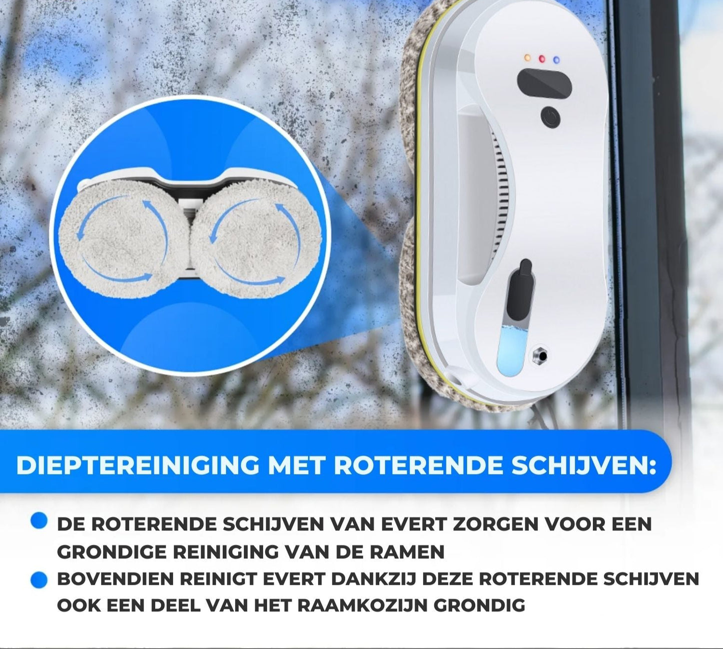 CleanSweep Window Robot