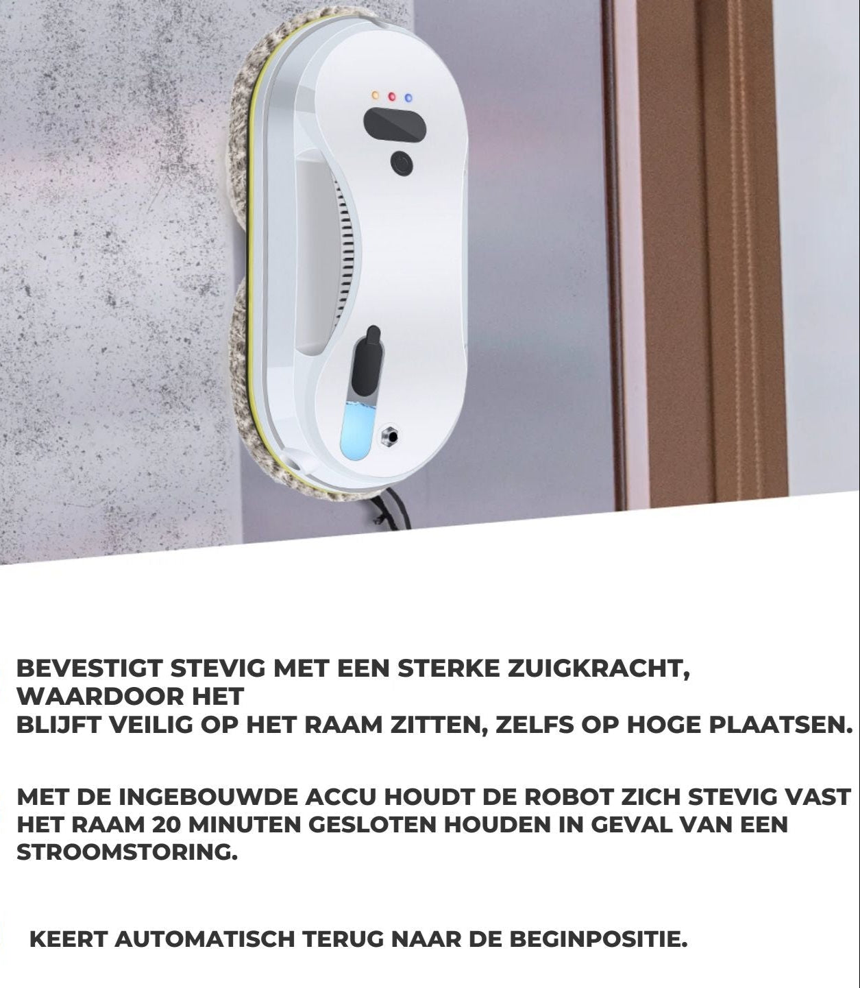 CleanSweep Window Robot